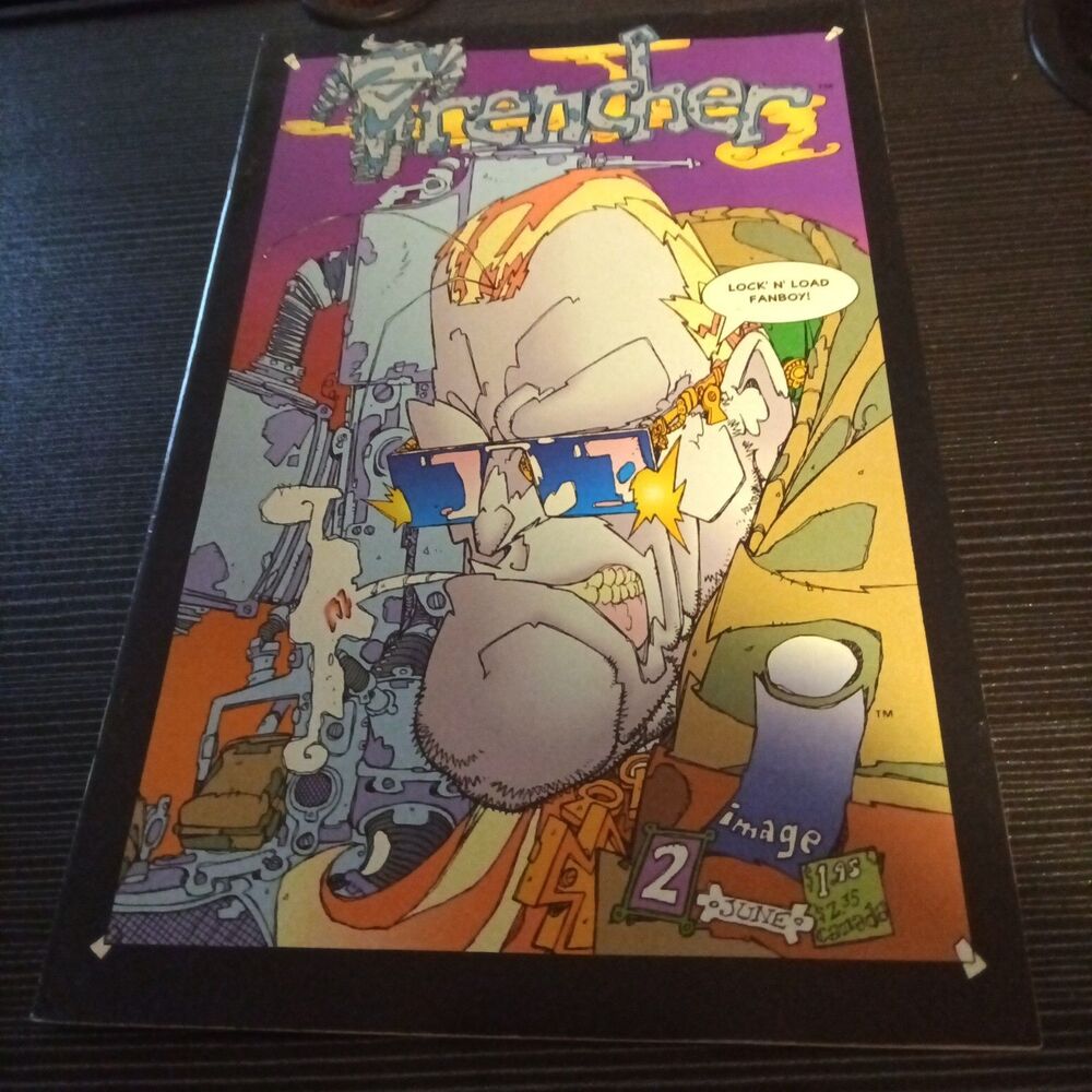Trencher #2 1993 Image Comic Book